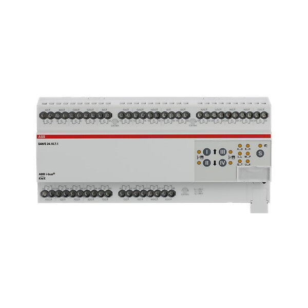 ABB Schalt-/Jalousieaktor 24fach 10A, REG SAH/S24.10.7.1